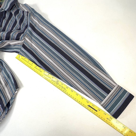 Robert Graham Long Sleeve Knowledge Wisdom Truth Mens L Flip Cuff StripeRainbows - Picture 15 of 16